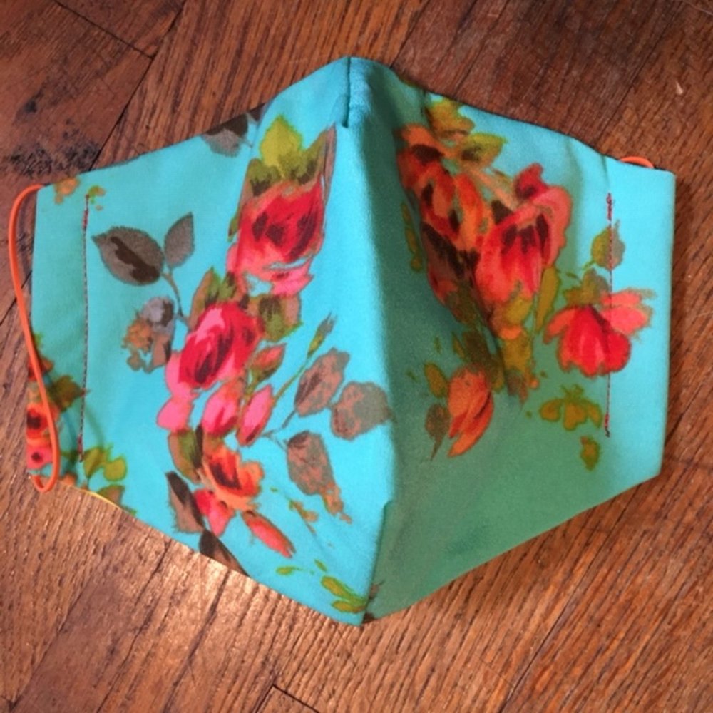 COPY - 3-Layer Handmade Floral Masks